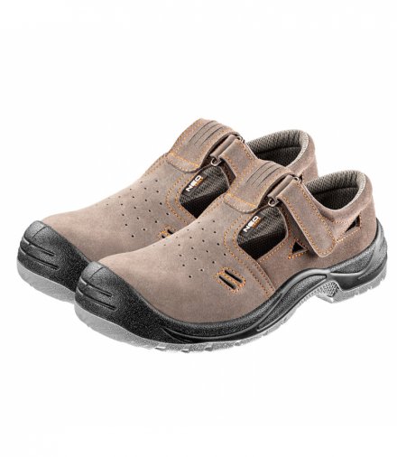 Sandały robocze zamszowe, S1 SRC, rozmiar 43 GTX NEO Tools 82-080-43