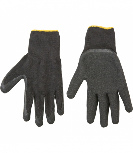 Rękawice robocze, dzianina bawełniana powlekana lateksem, 10" GTX TOPEX 83S213