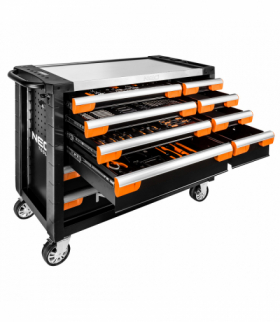 Szafka narzędziowa, 12 szuflad 229 elementów GTX NEO Tools 84-225+G