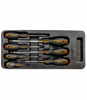 Wkrętaki PH, zestaw 7 szt., wkładka GTX NEO Tools 84-232