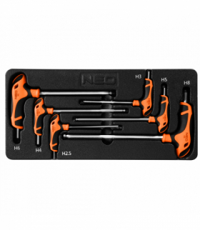 Klucze Hex 6 szt. wkładka GTX NEO Tools 84-254