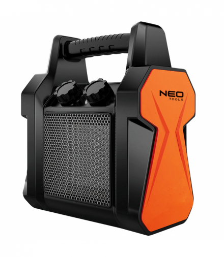 Nagrzewnica elektryczna ceramiczna PTC, 3kW nowy model GTX NEO Tools 90-061
