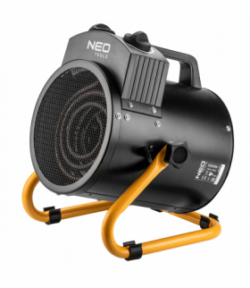 Nagrzewnica elektryczna 2kW przemysł, regulacja ustawienia, IPX4 GTX NEO Tools 90-067