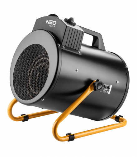 Nagrzewnica elektryczna 5kW przemysł, regulacja ustawienia, IPX4 GTX NEO Tools 90-069