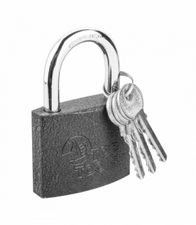 Kłódka 60 mm, 3 klucze GTX Top Tools 90U303