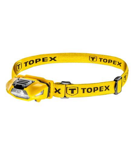 Latarka czołowa 70lum, biały + czerwony, 1xAA GTX TOPEX 94W390