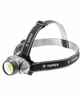 Latarka czołowa 3W LED COB, 3xAAA GTX TOPEX 94W391