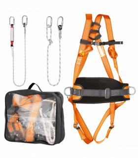 Zestaw asekuracyjny z pasem biodrowym i amortyzatorem GTX NEO Tools 97-102