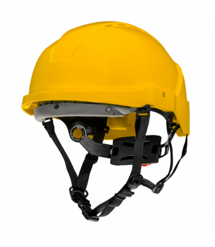 Hełm przemysłowy do pracy na wysokościach, żółty GTX NEO Tools 97-210