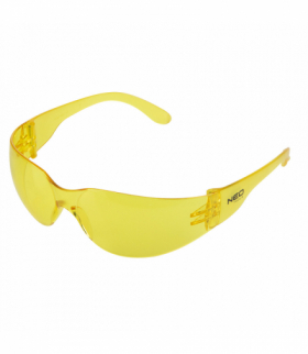 Okulary ochronne, żółte soczewki, klasa odpornosci F GTX NEO Tools 97-503