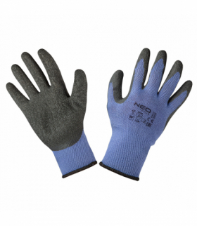 Rękawice robocze, bawełna z poliestrem pokryta lateksem, 2143X, rozmiar 10 GTX NEO Tools 97-640-10