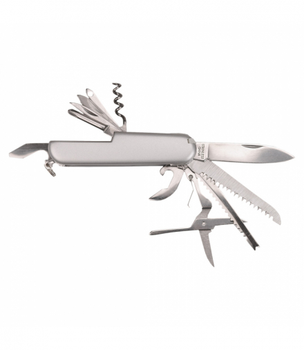 Scyzoryk 11 ostrzy, stal nierdzewna GTX TOPEX 98Z116