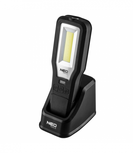 Lampa warsztatowa 550 lm COB LED + baza + ładowarka GTX NEO Tools 99-071