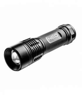 Aluminiowa Latarka 200 lum, zoom, IPX7, 3xAAA GTX NEO Tools 99-101