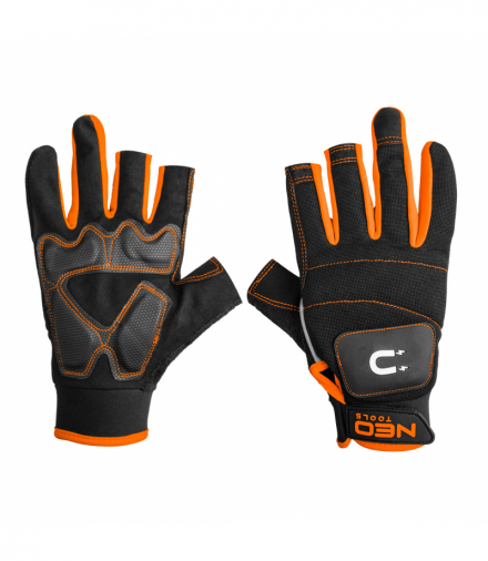 Rękawice robocze z magnesem, bez palców, rozmiar 10" GTX NEO Tools GD014