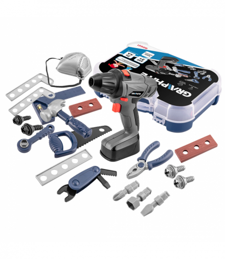 Walizka narzędziowa dla dzieci GTX GRAPHITE GD021