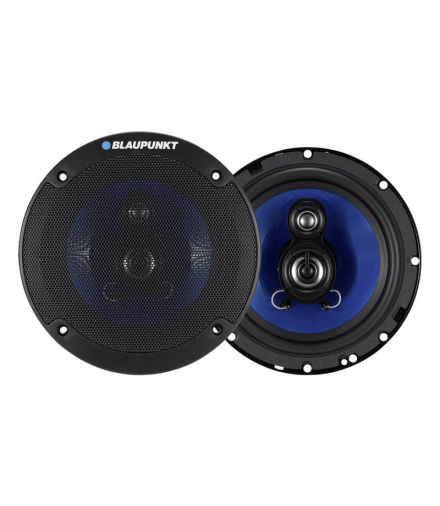 BLAUPUNKT GŁOŚNIKI SAMOCHODOWE ICx 663 165mm 3DR 250/35W +MASKOWNICE ICX663