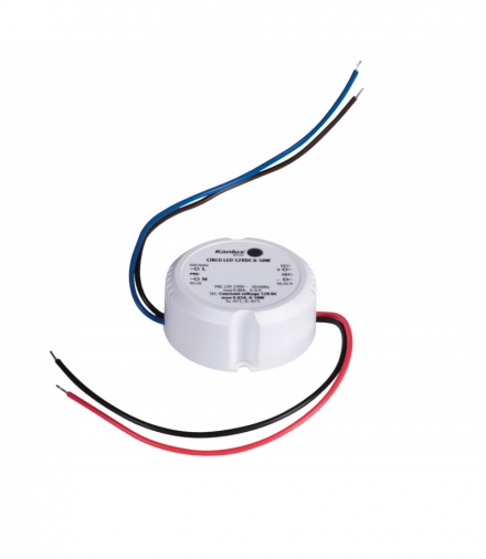 Zasilacz do puszki podtynkowej CV CIRCO N LED 12VDC 10W biały Kanlux 24242