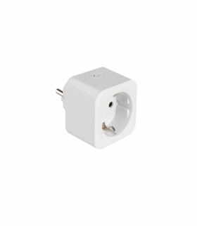 Gniazdo WIFI z pomiarem, harmonogramem, Schuko S AD GN SCH 16A PM biały Kanlux 33704