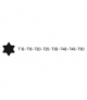 Zestaw kluczy Trox z otworem - NEO Tools 09-524