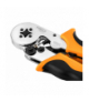 Szczypce do zaciskania końcówek tulejkowych, średnica tulejek: 0.25 - 6 mm2 GTX NEO Tools 01-507