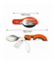 Scyzoryk biwakowy, pomarańczowy GTX NEO Tools 63-027