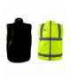 Bezrękawnik roboczy, dwustronny, jedna strona odblaskowa, żółta, rozmiar S/48 GTX NEO Tools 81-520-S