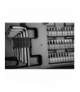 Zestaw kluczy nasadowych 1/4", 3/8", 63 szt. GTX Top Tools 38D515