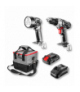 Zestaw E+: wiertarko-wkrętarka, latarka, torba, akumulator 18V, GTX GRAPHITE 58G016