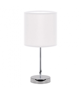 Lampka stołowa biurkowa nocna AGNES E14 biała 03146