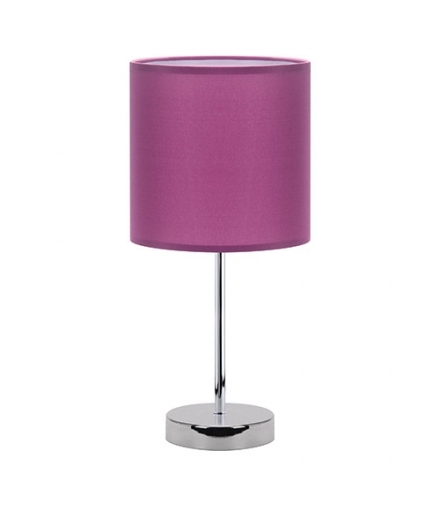 Lampka stołowa biurkowa nocna AGNES E14 purpurowa 03148
