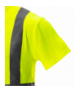 T-shirt ostrzegawczy, żółty, rozmiar XL GTX NEO Tools 81-732-XL