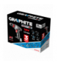 Wiertarko-wkrętarka akumulatorowa Energy+ 18V, Li-Ion, zdejmowany uchwyt 10 mm, bez akumulatora GTX GRAPHITE 58G022
