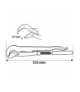 Klucz do rur typ "S", 2.0", 535 mm GTX NEO Tools 02-123