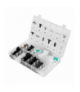 Zestaw spinek samochodowych Volkswagen, 255 sztuk GTX NEO Tools 11-963