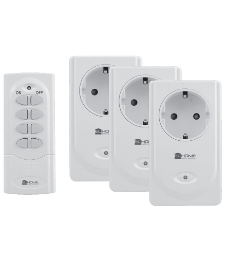 GNIAZDO BEZPRZEWODOWE STEROWANE PILOTEM RCS-32C8-3600W (1V3), biały