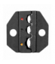 Szczypce do zaciskania końcówek zestaw 5 szczęk GTX NEO Tools 01-537