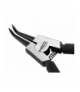 Szczypce segera do pierścieni osadczych 145 mm, zewnętrzne, wygięte GTX NEO Tools 01-091