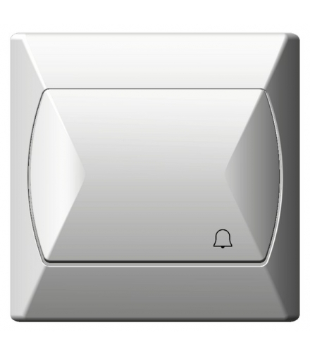 AKCENT ŁP-6A/00 Łącznik zwierny "dzwonek" , BIAŁY