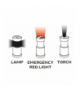 Lampa biwakowa bateryjna 200 lm 3xAA 3 w 1 COB LED GTX NEO Tools 99-030