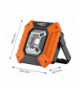 Naświetlacz bateryjny COB 750 lm GTX NEO Tools 99-038