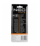 Szczelinomierz 26 listków (0.04 - 0.63 mm) 65MN/stal nierdzewna GTX NEO Tools 11-190