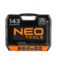 Zestaw narzędzi 143 szt. GTX NEO Tools 08-945 - zdjęcie 12
