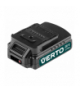 Wiertarko-wkrętarka akumulatorowa 2 x 20V, Li-Ion/1.5Ah, walizka + Latarka GTX VERTO 50G293