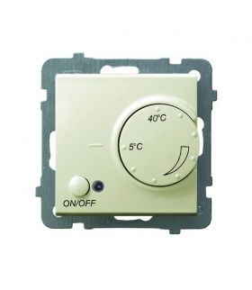 AS RTP-1G/m/27 Regulator temperatury z czujnikiem podpodłogowym, ECRU