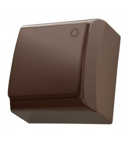 BIS ŁN-5B/24 Łącznik zwierny "światło" , BRĄZOWY