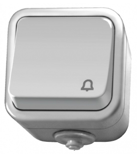 DELFINA ŁNH-6D/00 Łącznik zwierny "dzwonek" , BIAŁY