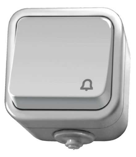 DELFINA ŁNH-6D/00 Łącznik zwierny "dzwonek" , BIAŁY