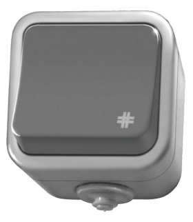 DELFINA ŁNH-4D/30 Łącznik krzyżowy , SZARY