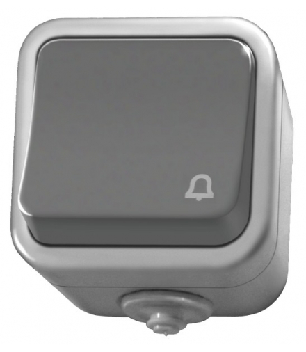 DELFINA ŁNH-6D/30 Łącznik zwierny "dzwonek" , SZARY